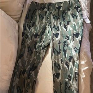 Cooper & Ella Camouflage Ankle Pants